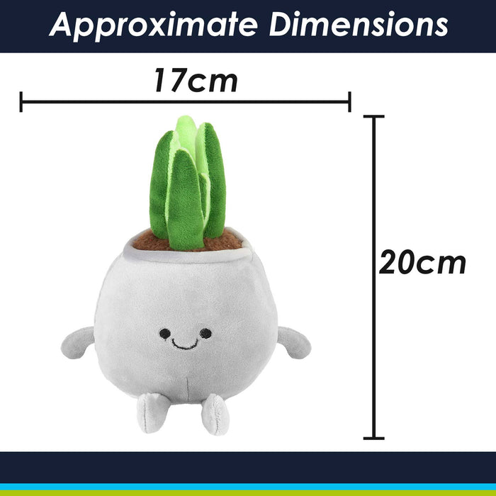 Potted Plants Soft Toy Cute Plushie Huggable Cuddly Stuffed Toy 20cm White