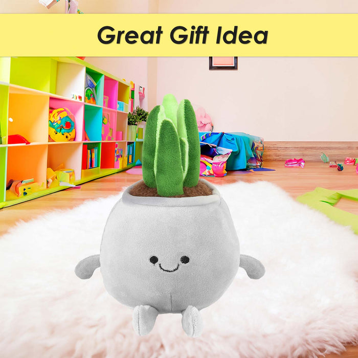 Potted Plants Soft Toy Cute Plushie Huggable Cuddly Stuffed Toy 20cm White