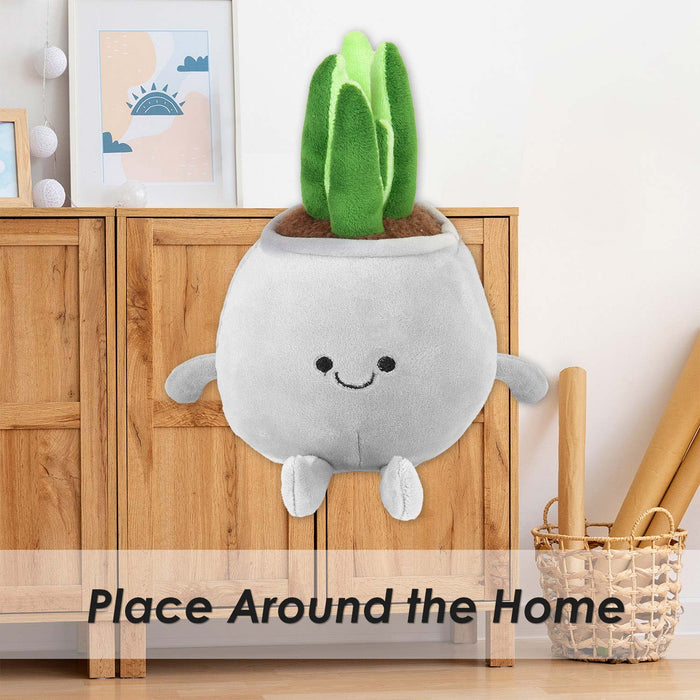Potted Plants Soft Toy Cute Plushie Huggable Cuddly Stuffed Toy 20cm White
