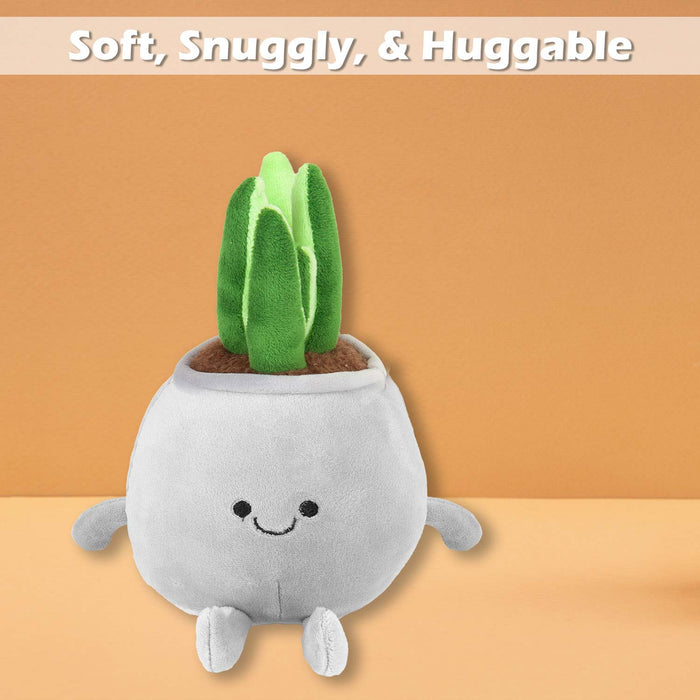 Potted Plants Soft Toy Cute Plushie Huggable Cuddly Stuffed Toy 20cm White