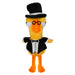Tux Goose Goose Duck Soft Toy Cute Plushie Huggable Cuddly 23cm Grey
