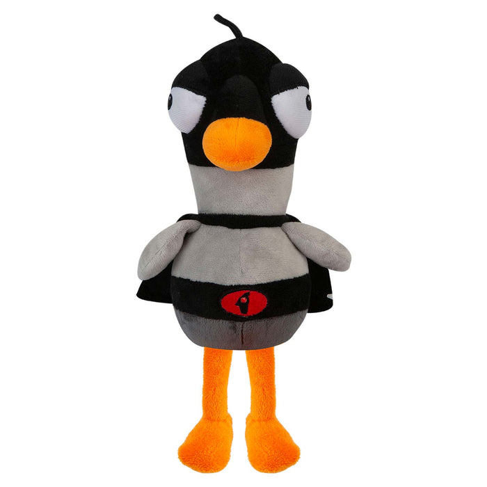 Bat Goose Goose Duck Soft Toy Cute Plushie Huggable Cuddly 23cm Grey