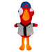 Baseball Goose Goose Duck Soft Toy Cute Plushie Huggable Cuddly 23cm Red