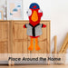 Baseball Goose Goose Duck Soft Toy Cute Plushie Huggable Cuddly 23cm Red