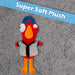 Baseball Goose Goose Duck Soft Toy Cute Plushie Huggable Cuddly 23cm Red