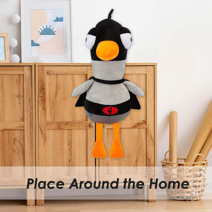 Bat Goose Goose Duck Soft Toy Cute Plushie Huggable Cuddly 52cm Grey