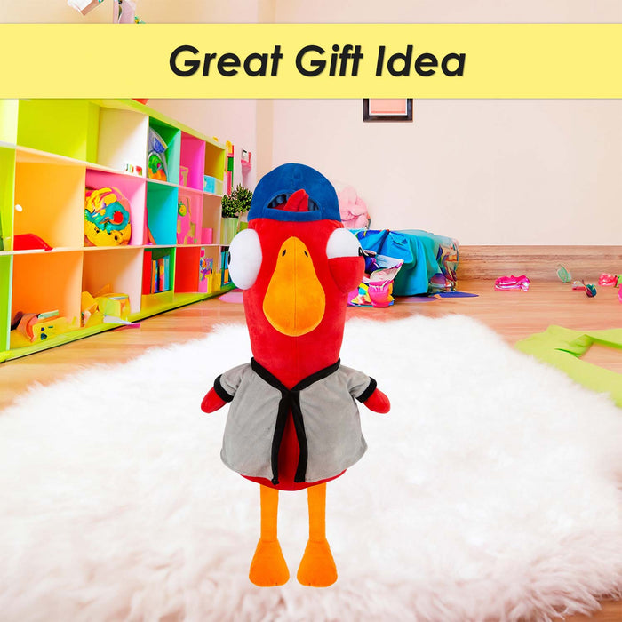 Baseball Goose Duck Soft Toy Plush Red