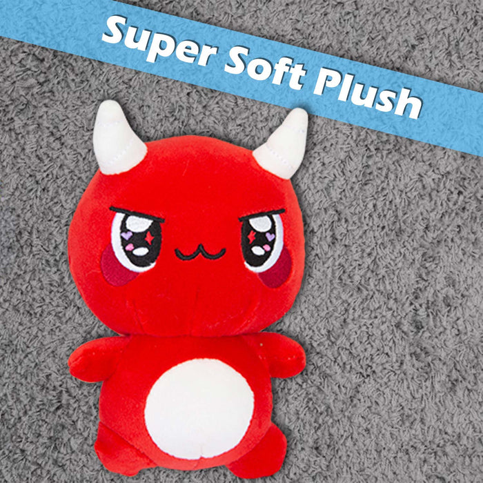 Luna Naru Soft Toy Plush Stuffed Red