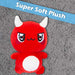 Luna Naru Soft Toy Plush Stuffed Red