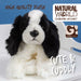 Cocker Spaniel Dog Plush Toy (White and Black)