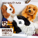 Cocker Spaniel Dog Plush Toy (White and Black)
