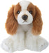 Cocker Spaniel Dog Plush Toy (White and Brown)