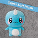 Sky Naru Soft Toy Plush Stuffed Blue