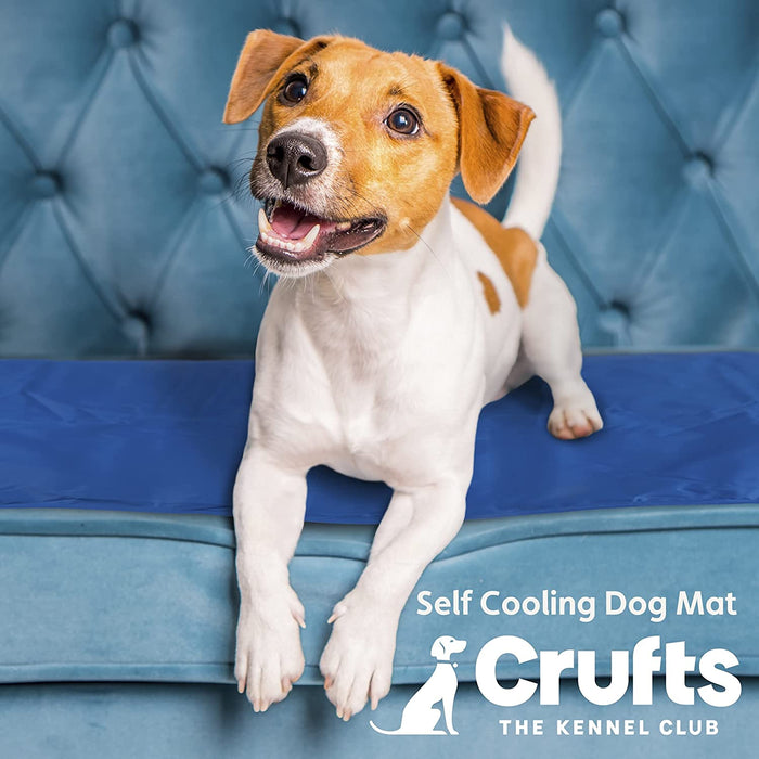 Crufts Dog Cooling Mats, Self Cooling Mat (90cm x 50cm)