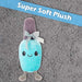 Nail Polish Soft Toy Plush Stuffed Blue