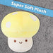 Yellow Mushroom Mochi Soft Toy Plush