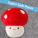 Red Mushroom Mochi Soft Toy Plush