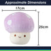 Lilac Mushroom Mochi Soft Toy Plush