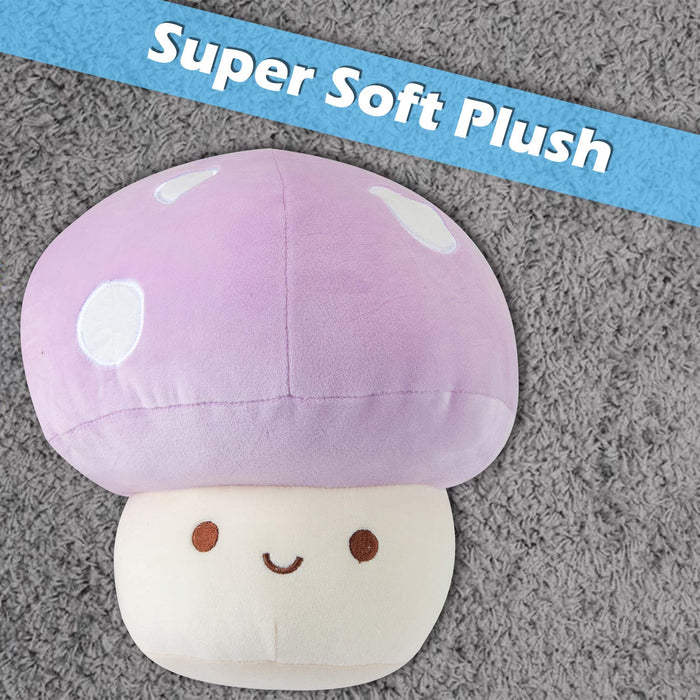 Lilac Mushroom Mochi Soft Toy Plush