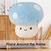 Blue Mushroom Mochi Soft Toy Plush