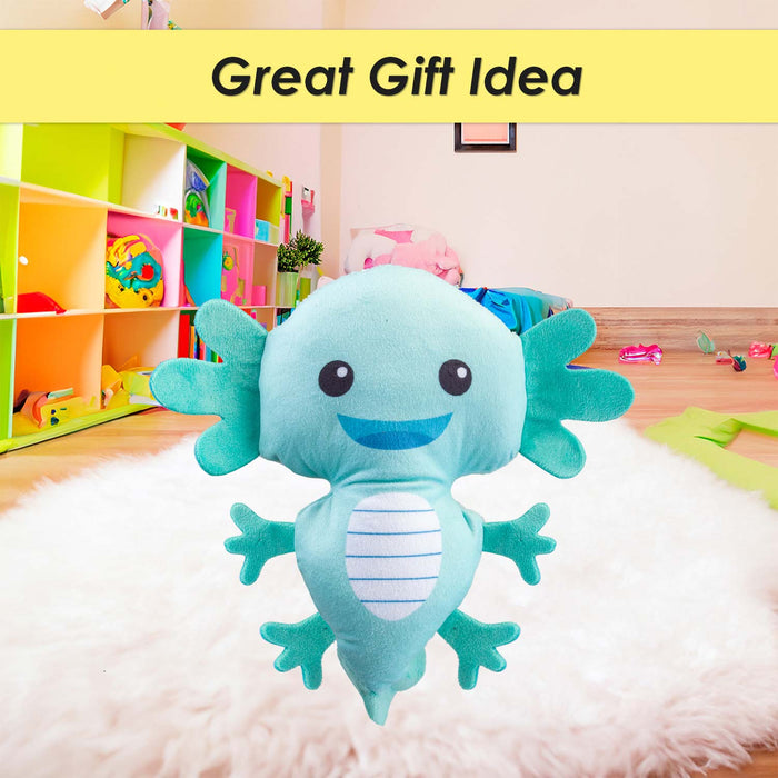 Axolotl Soft Toy Cute Plushie Huggable Cuddly Stuffed Toy 15cm Green