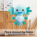 Axolotl Soft Toy Cute Plushie Huggable Cuddly Stuffed Toy 15cm Green