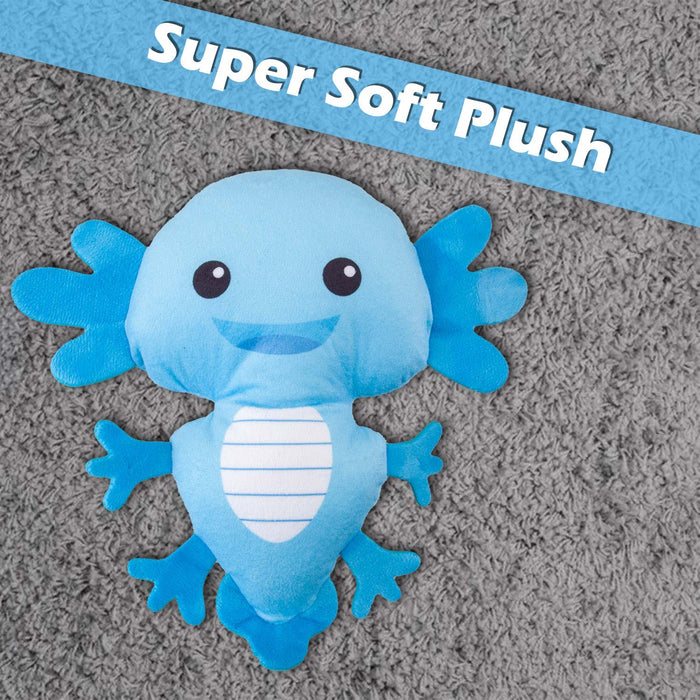 Axolotl Soft Toy Cute Plushie Huggable Cuddly Stuffed Toy 20cm Blue