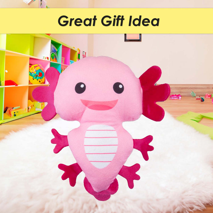 Axolotl Soft Toy Cute Plushie Huggable Cuddly Stuffed Toy 20cm Pink