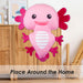 Axolotl Soft Toy Cute Plushie Huggable Cuddly Stuffed Toy 20cm Pink