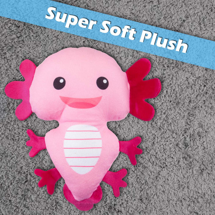Axolotl Soft Toy Cute Plushie Huggable Cuddly Stuffed Toy 20cm Pink