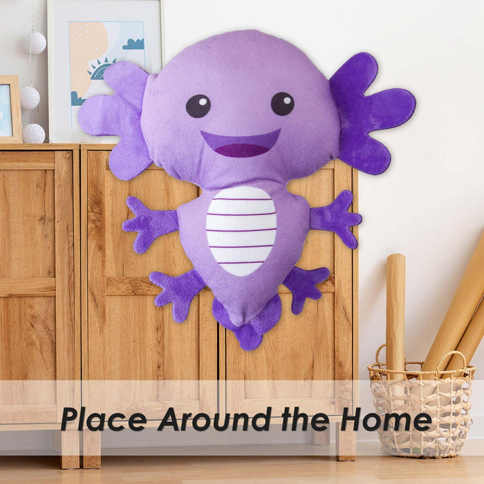 Axolotl Soft Toy Cute Plushie Huggable Cuddly Stuffed Toy 20cm Purple