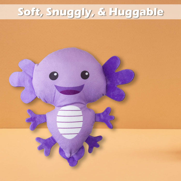 Axolotl Soft Toy Cute Plushie Huggable Cuddly Stuffed Toy 20cm Purple