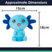 Capybara Soft Toy Cute Plushie Huggable Cuddly Stuffed Toy 18cm Blue