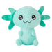 Axolotl Soft Toy Cute Plushie Huggable Cuddly Stuffed Toy 18cm Turquoise