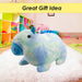 Capybara Soft Toy Cute Plushie Huggable Cuddly Stuffed Toy 51cm Blue
