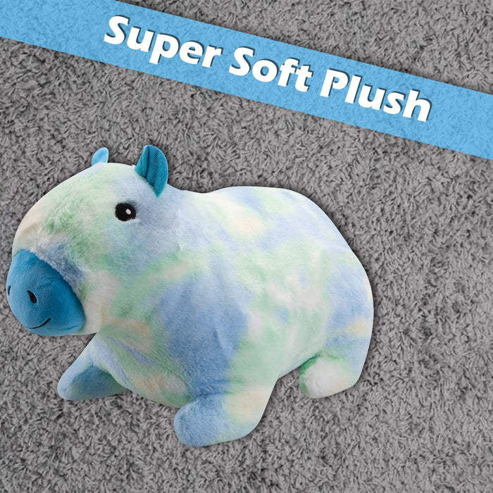 Capybara Soft Toy Cute Plushie Huggable Cuddly Stuffed Toy 51cm Blue
