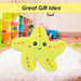 Starfish Soft Toy Cute Plushie Huggable Cuddly Stuffed Toy 16cm Yellow