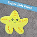Starfish Soft Toy Cute Plushie Huggable Cuddly Stuffed Toy 16cm Yellow