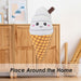 Ice Cream Soft Toy Cute Plushie Huggable Cuddly Stuffed Toy 16cm White