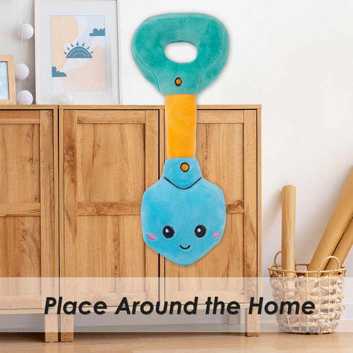 Spade Soft Toy Cute Plushie Huggable Cuddly Stuffed Toy 16cm Blue