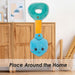 Spade Soft Toy Cute Plushie Huggable Cuddly Stuffed Toy 16cm Blue