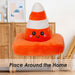 Cone Soft Toy Cute Plushie Huggable Cuddly Stuffed Toy 16cm Orange