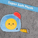 Tape Measure Soft Toy Plush Stuffed Yellow