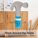 Hammer Soft Toy Cute Plushie Huggable Cuddly Stuffed Toy 27cm Blue