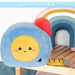 Tape Measure Soft Toy Cute Plushie Huggable Cuddly Stuffed Toy 27cm Yellow