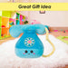 Phone Soft Toy Cute Plushie Huggable Cuddly Stuffed Toy 16cm Blue