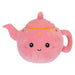 Teapot Soft Toy Cute Plushie Huggable Cuddly Stuffed Toy 16cm Pink