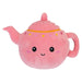 Teapot Soft Toy Cute Plushie Huggable Cuddly Stuffed Toy 16cm Pink