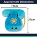 Phone Soft Toy Cute Plushie Huggable Cuddly Stuffed Toy 27cm Blue