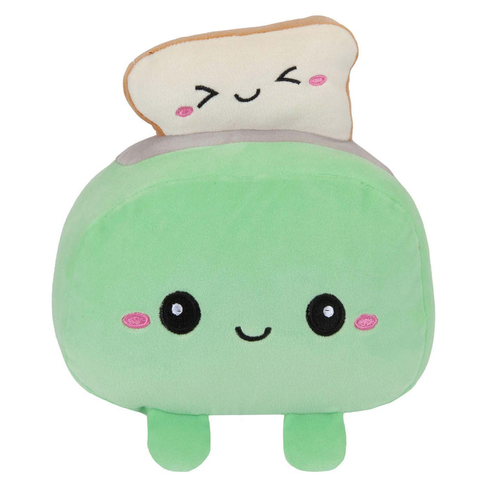 Toaster Soft Toy Cute Plushie Huggable Cuddly Stuffed Toy 16cm Green